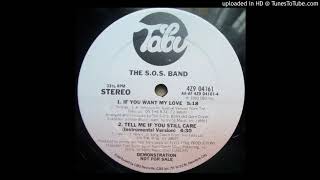 SOS Band - Tell Me If You Still Care (Instrumental) (1983)