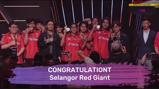 SELANGOR RED GIANT CHAMPION MPL MY S13 | HOMEBOIS CAN’T REACH IT YET🥵