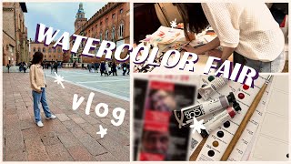 the best WATERCOLOR EVENT for artists ✨ 2024 FABRIANO in watercolor VLOG