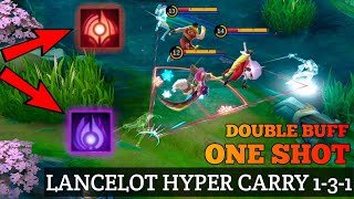 I TRIED LANCELOT HYPER CARRY IN SOLO RANK AND THIS HAPPENED | MOBILE LEGENDS: BANG BANG