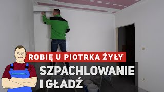 Szpachlowanie płyt fermacell oraz gładź - robię 🏠 Piotra Żyły