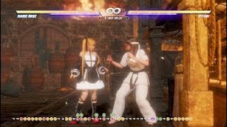 DOA6   endless combo without 30 hit limit..... Marie Rose