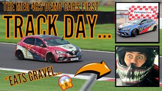 THE MEG4RS DEMO CARS FIRST TRACK DAY | TESTING AT DONINGTON PARK