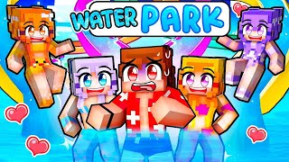 MY CRAZY FAN GIRLS Invited Me To A Waterpark... (Minecraft)