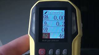 SA500 handheld 4 in 1 multi gas analyzer