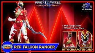 Red Falcon Ranger mod (Wild Force) with Character Card | Power Rangers Legacy Wars