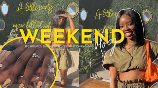 WEEKEND VLOG | Life Updates, Engagement Celebrations & 4th of July // Shanice G