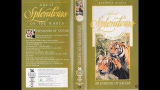 Great Splendours of the World: Splendours of Nature (1996 UK VHS)