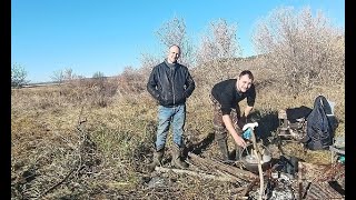 Поездка на рыбалку Кучербаево/ Ходим по горам/Сорвался