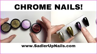 Chrome Nails! Pigment Powder