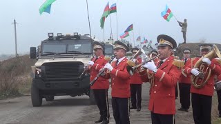 Azerbaijan Military Convoy Enters Aghdam in Nagorno-Karabakh