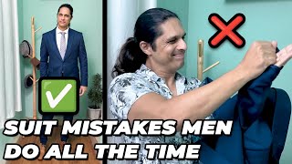 10 Suit Mistakes Men Make | How to Avoid and Fix Them | Men's Fashion Tips