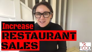 How to increase restaurant sales after coronavirus