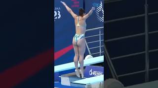 Amelie Enya Foerster (ROU) | 1m Springboard | 2023 European Diving Championships