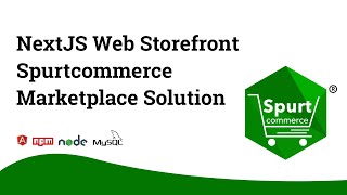 NextJS Web Storefront | Spurtcommerce Marketplace Solution