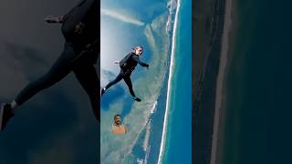 Skydiving super dance movements# very precise and rhythemic