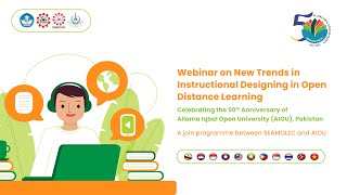 Webinar on New Trends in Instructional Designing in Open Distance Learning