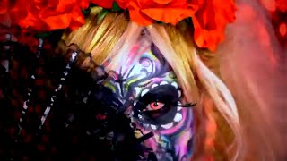 Scary Makeup Tutorial Halloween Makeup Tutorial for (Sexy Sugar Skull)