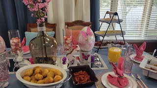 Our Spring & Easter Table Setting ~ Home Decor