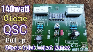 MODIF DRIVER OCL 140 WATT BUAT LAPANGAN CLONINGAN POWER QSC BUIL UP