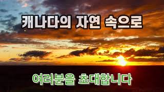 캐나다 자연 / 캐나다 일몰 (Sunset in Canada)