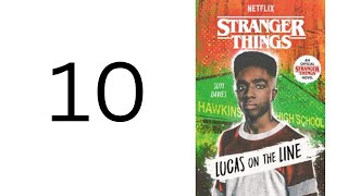 Stranger Things Lucas on the Line ch 10 by Suyi Davies read by David Gould