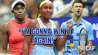 Sloane chokes BADLY! Gauff's BOLD Claim, Djokovic & Sabalenka Cruise | US Open 2024