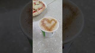 Coffee ♥️ Pizza 😍#foodies #food #ytshorts #shortfeeds #viral #youtubeshorts #shorts @DhivyasDiary ♥️