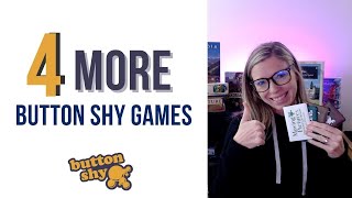 Four Button Shy Games Added to my Collection | Wallet Games | Table Top Games | Card Games