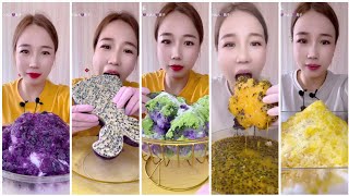 [solo] || only Qian's latest ice eating asmr || full video || compilation