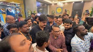 People crazy for selfie Hero Srikanth at Anantapur