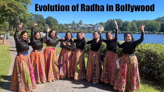 Dance performance in Diwali Celebration in USA. Evoluation of Radha in Bollywood, Women Empowerment