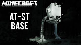 MINECRAFT (PS4) : How To Build An AT ST From Star Wars : Easy Build