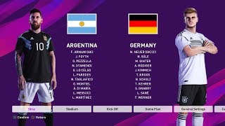 #PES2020 #PS4
Argentina Vs Jerman. Gameplay PES 2020 PS4