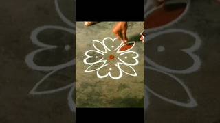 #vickykolam #shortsfeed😍😍 #beginnerskolam #flowerkolam