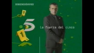 Bloque de publicidad y promos Tele5 (2007) Jose Coronado