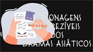 Lista dos maiores Vilões e Vilãs do mundo dos K-Dramas!😈