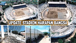 MENUJU PON 2024! Update Stadion Harapan Bangsa! Renovasi Total Stadion! Rumput, Atap, Lapangan Latih