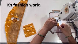 simple sleeves design cutting and stitching |trending blouse sleeves design