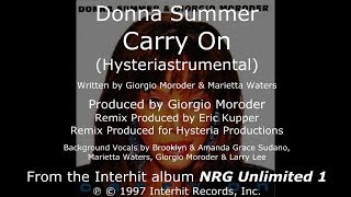 Donna Summer - Carry On (Hysteriastrumental) LYRICS - SHM "NRG Unlimited 1" 1997