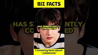 Amazing facts about Jungkook #shorts #businessfacts #subscribe