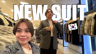 Buying my First Suit | While in Korea Vlog