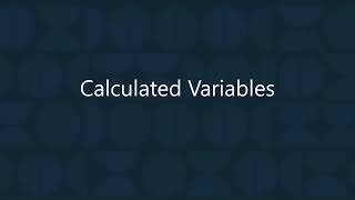 Calculated Variables in Popdock