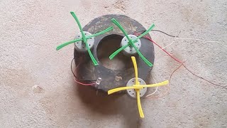 3 Motor free electricity generator science experiment