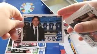 OPENING MATCH ATTAX UEFA EURO 2024 HOT SHOTS TIN. ⚽ ERROR TIN WRONG CARDS INSIDE😲😲😲