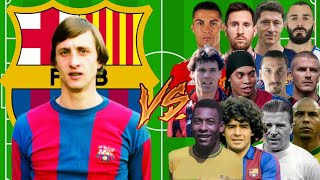 Cruyff 🆚 Legends💪(Maradona, Messi, Ronaldo, Ronaldinho, neymar..)