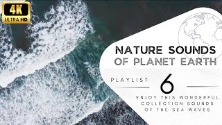 3 hours of pleasant natural sounds - sound of the surf, the ocean.