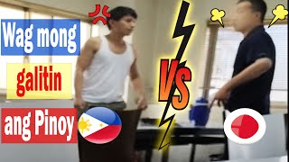 🇯🇵🇵🇭 OMG 😱 Pinoy vs Japanese || napa-away ako 👊|| lakas tama yata to