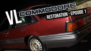 VL Commodore SL Restoration Episode 1 - First Arrival and Clean