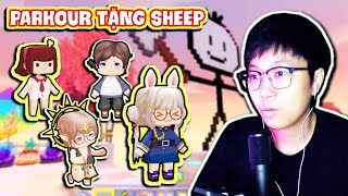 FAN XÂY MAP PARKOUR TẶNG SHEEP SÚP BỜ Mini World